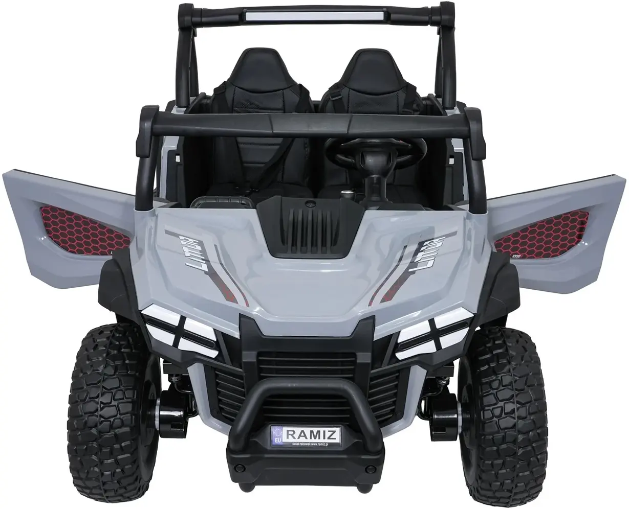 Masinuta electrica Ramiz Buggy Gravity 4x4 (Gray) - 9