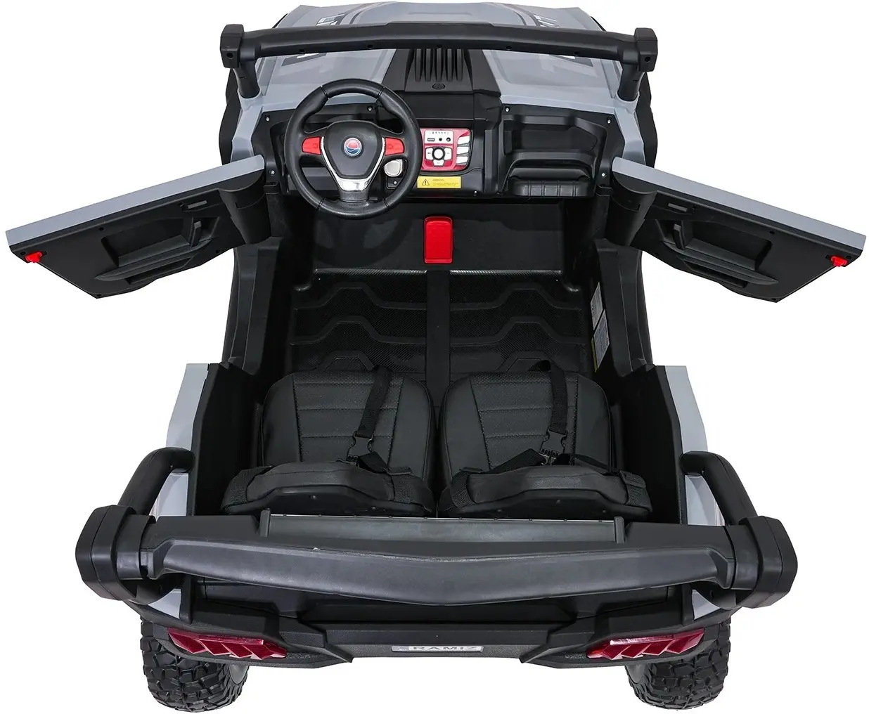 Masinuta electrica Ramiz Buggy Gravity 4x4 (Gray) - 10