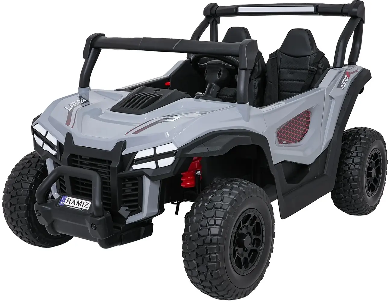 Masinuta electrica Ramiz Buggy Gravity 4x4 (Gray)