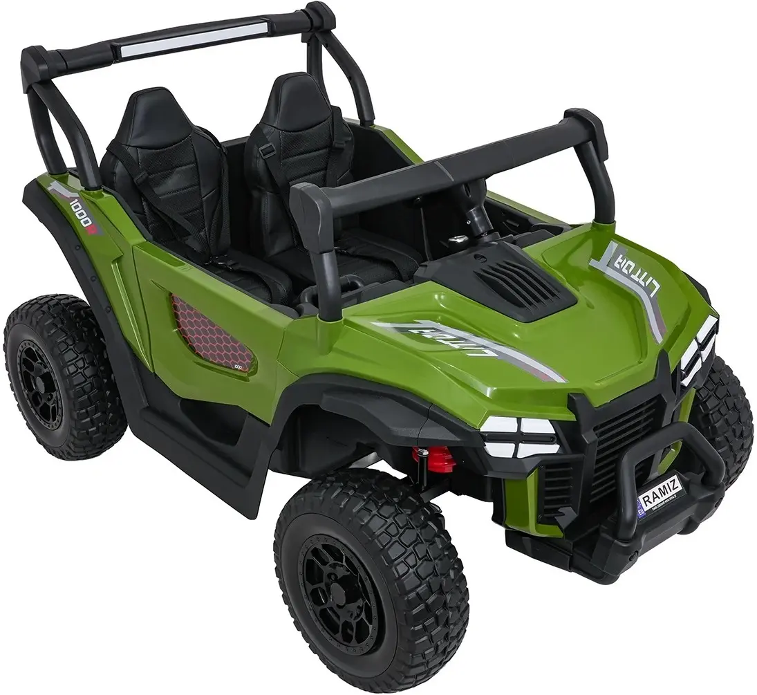 Masinuta electrica Ramiz Buggy Gravity 4x4 (Green) - 3
