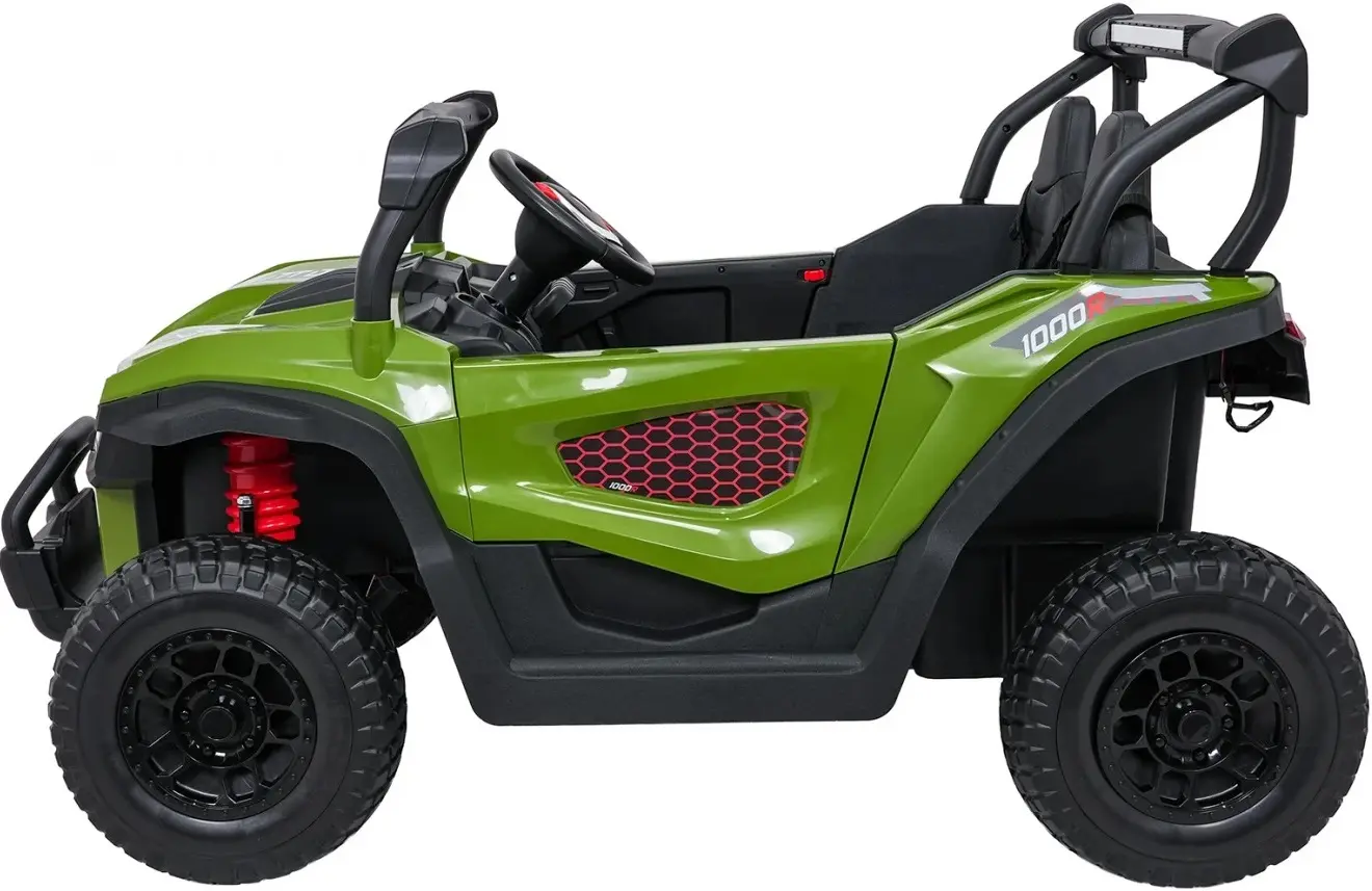 Masinuta electrica Ramiz Buggy Gravity 4x4 (Green) - 4