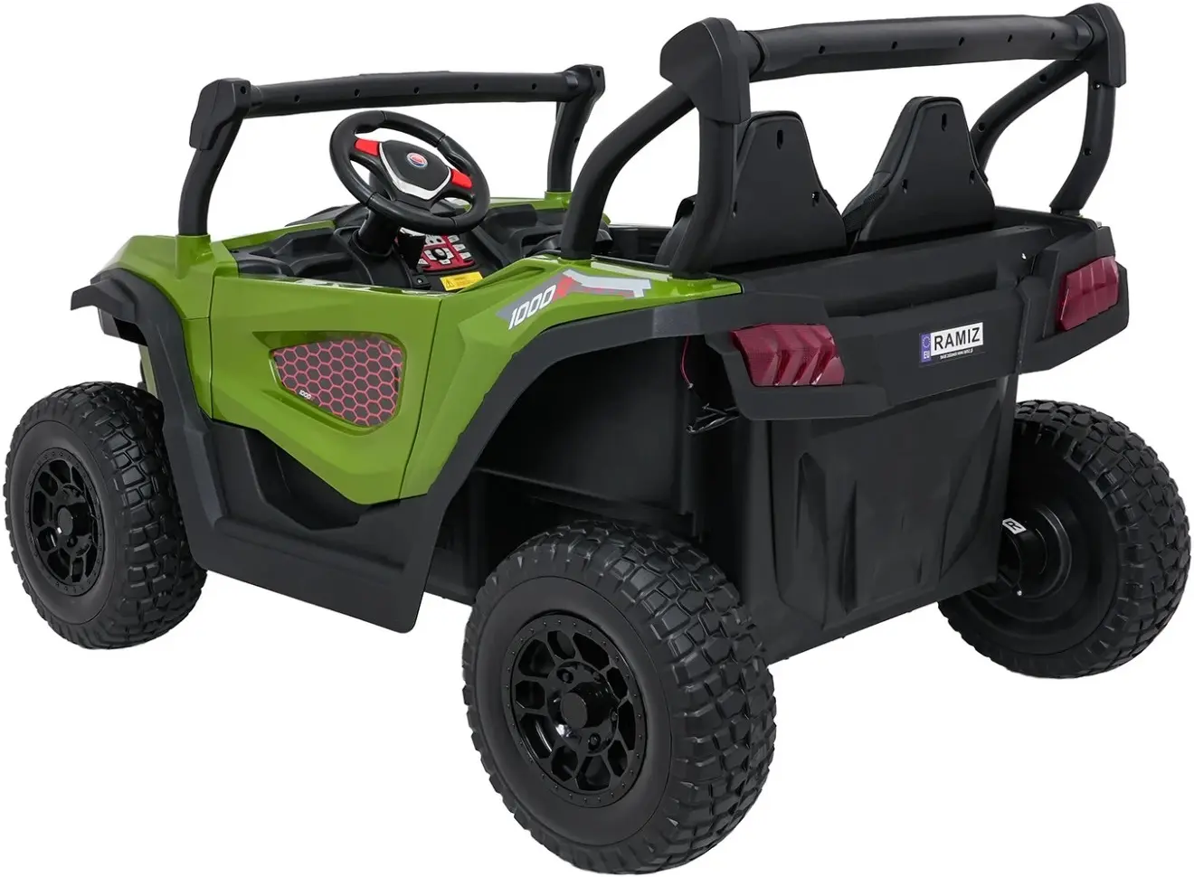 Masinuta electrica Ramiz Buggy Gravity 4x4 (Green) - 6