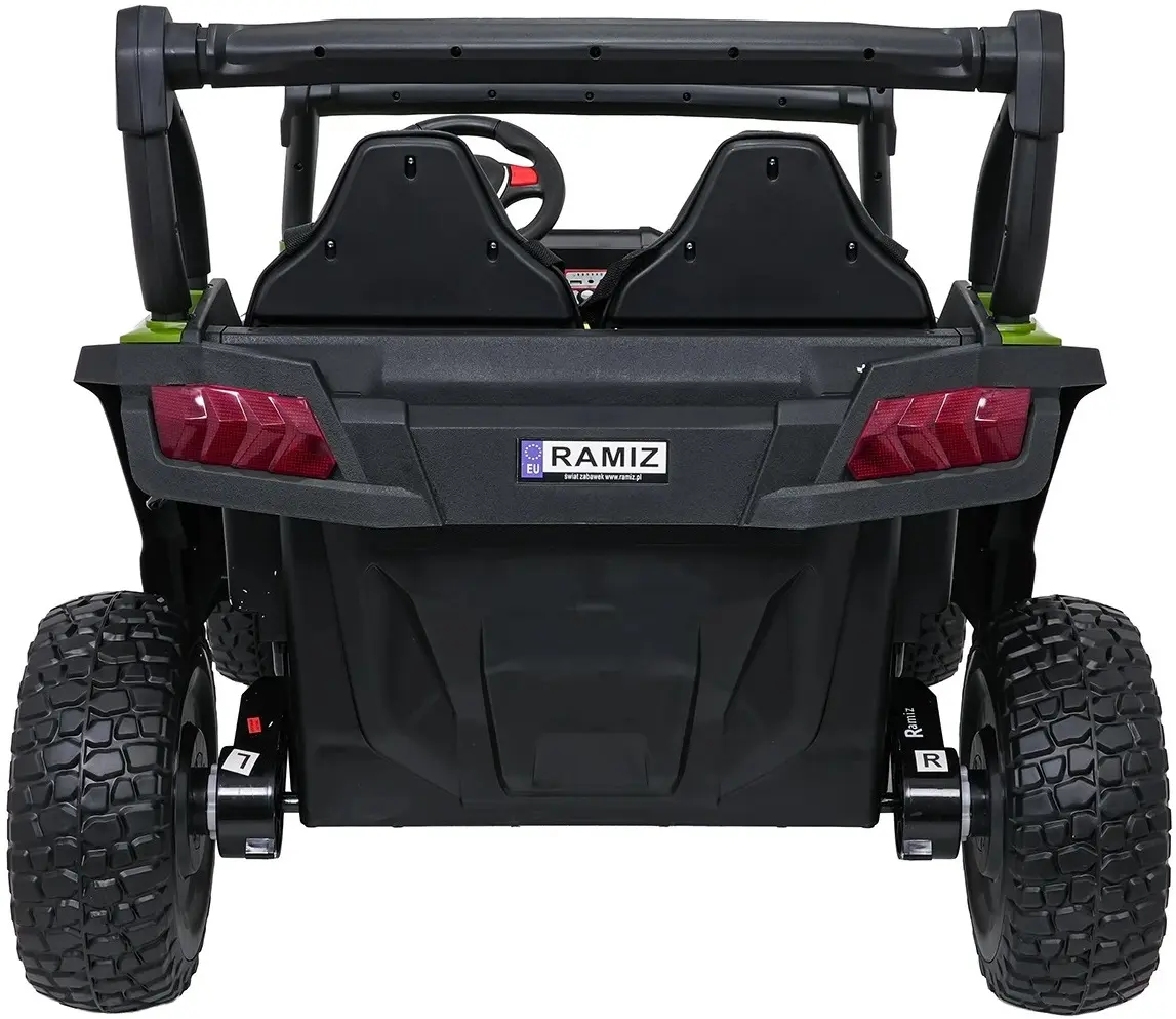 Masinuta electrica Ramiz Buggy Gravity 4x4 (Green) - 7
