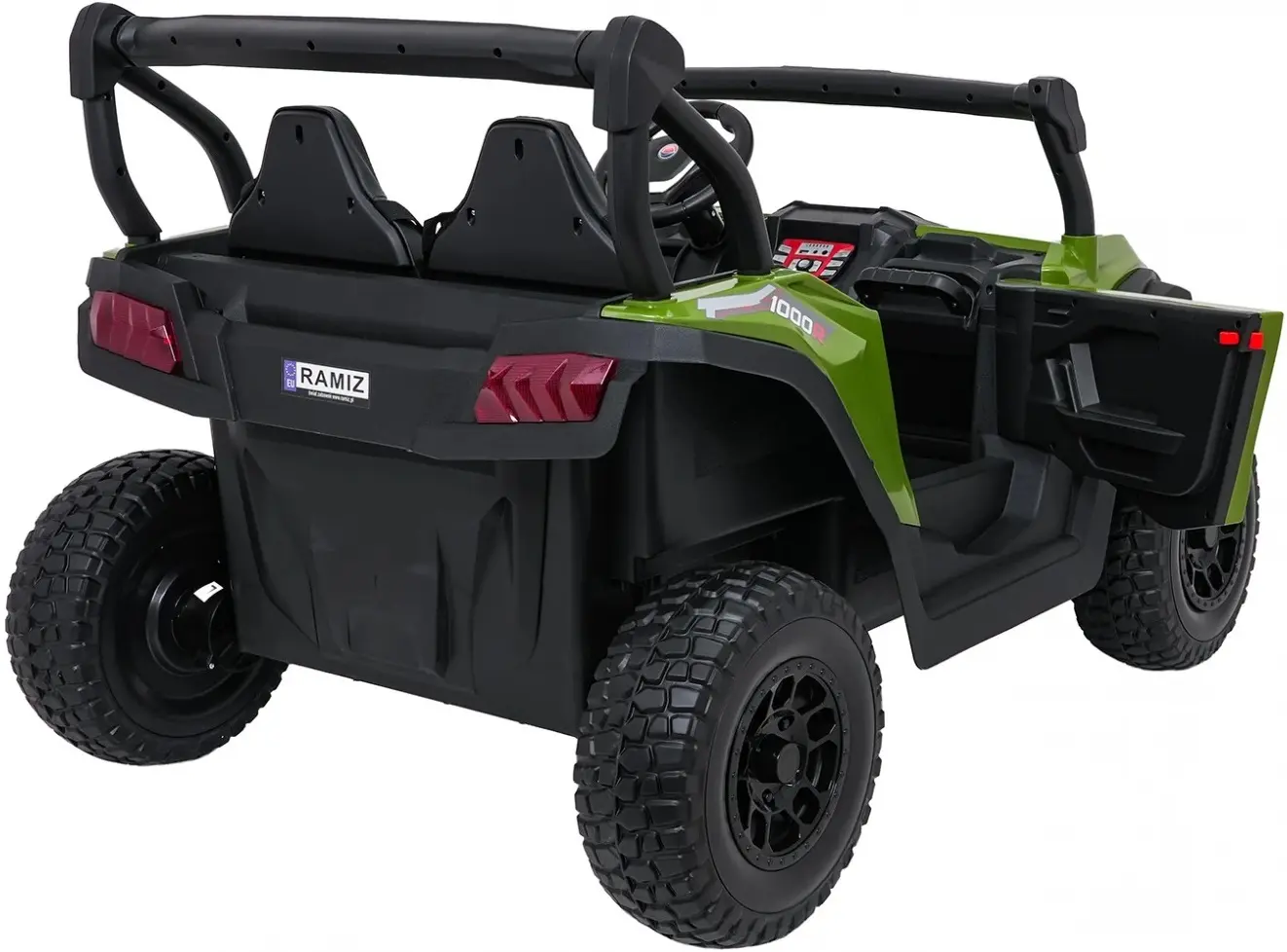 Masinuta electrica Ramiz Buggy Gravity 4x4 (Green) - 8