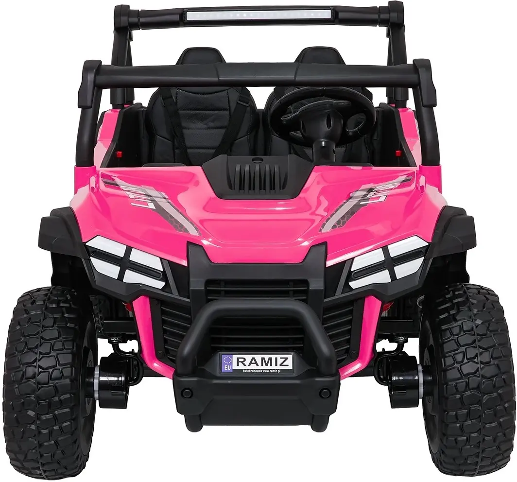 Masinuta electrica Ramiz Buggy Gravity 4x4 (Pink) - 2