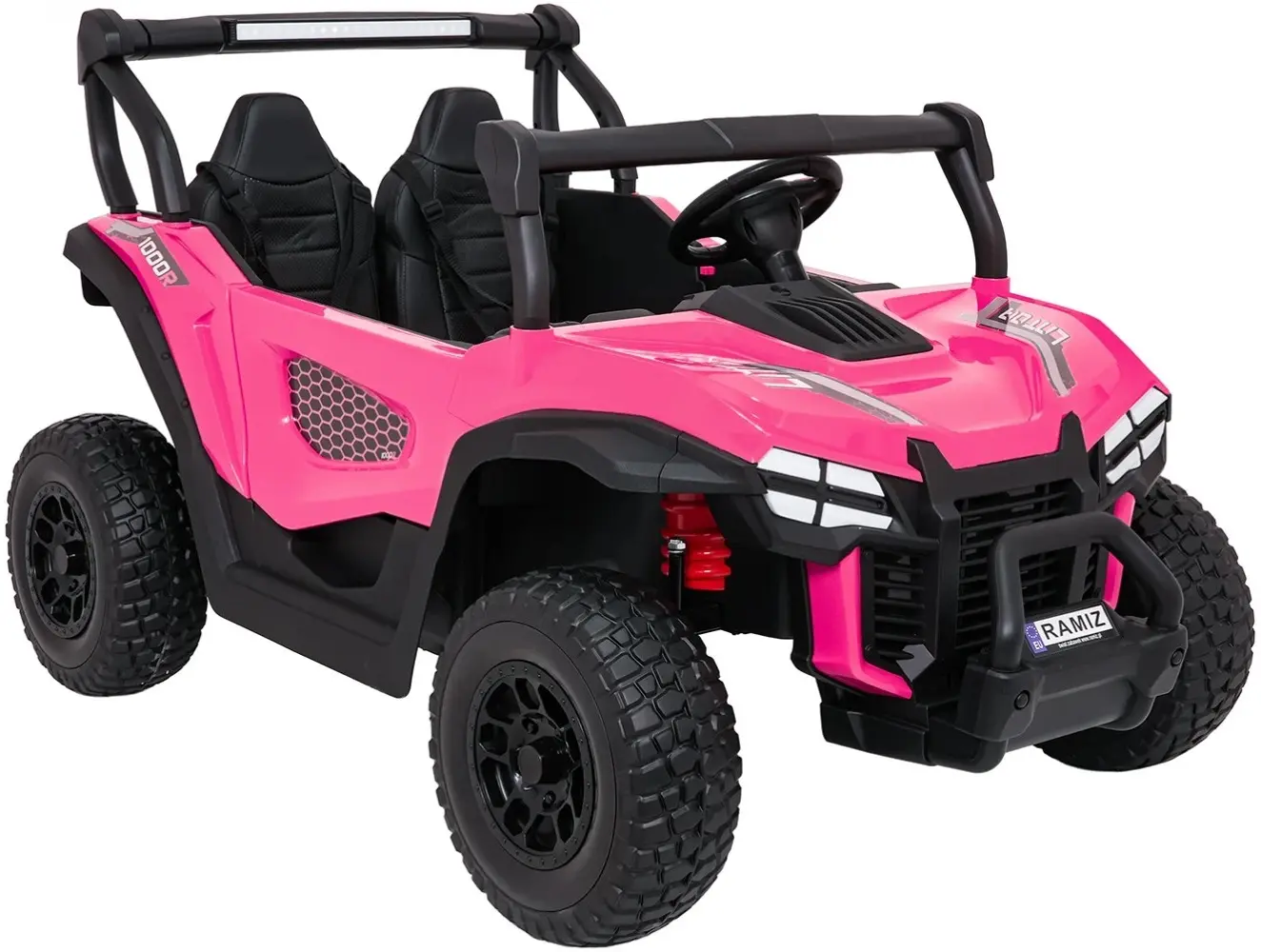 Masinuta electrica Ramiz Buggy Gravity 4x4 (Pink) - 3