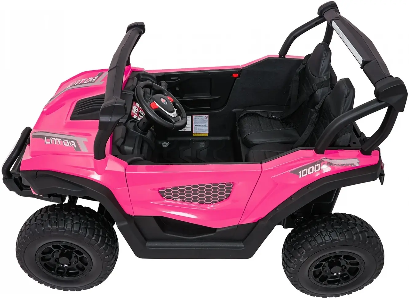 Masinuta electrica Ramiz Buggy Gravity 4x4 (Pink) - 5