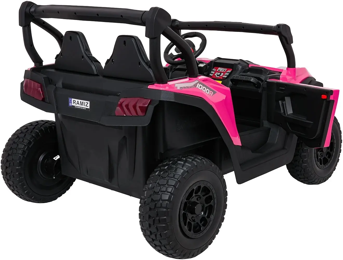 Masinuta electrica Ramiz Buggy Gravity 4x4 (Pink) - 8
