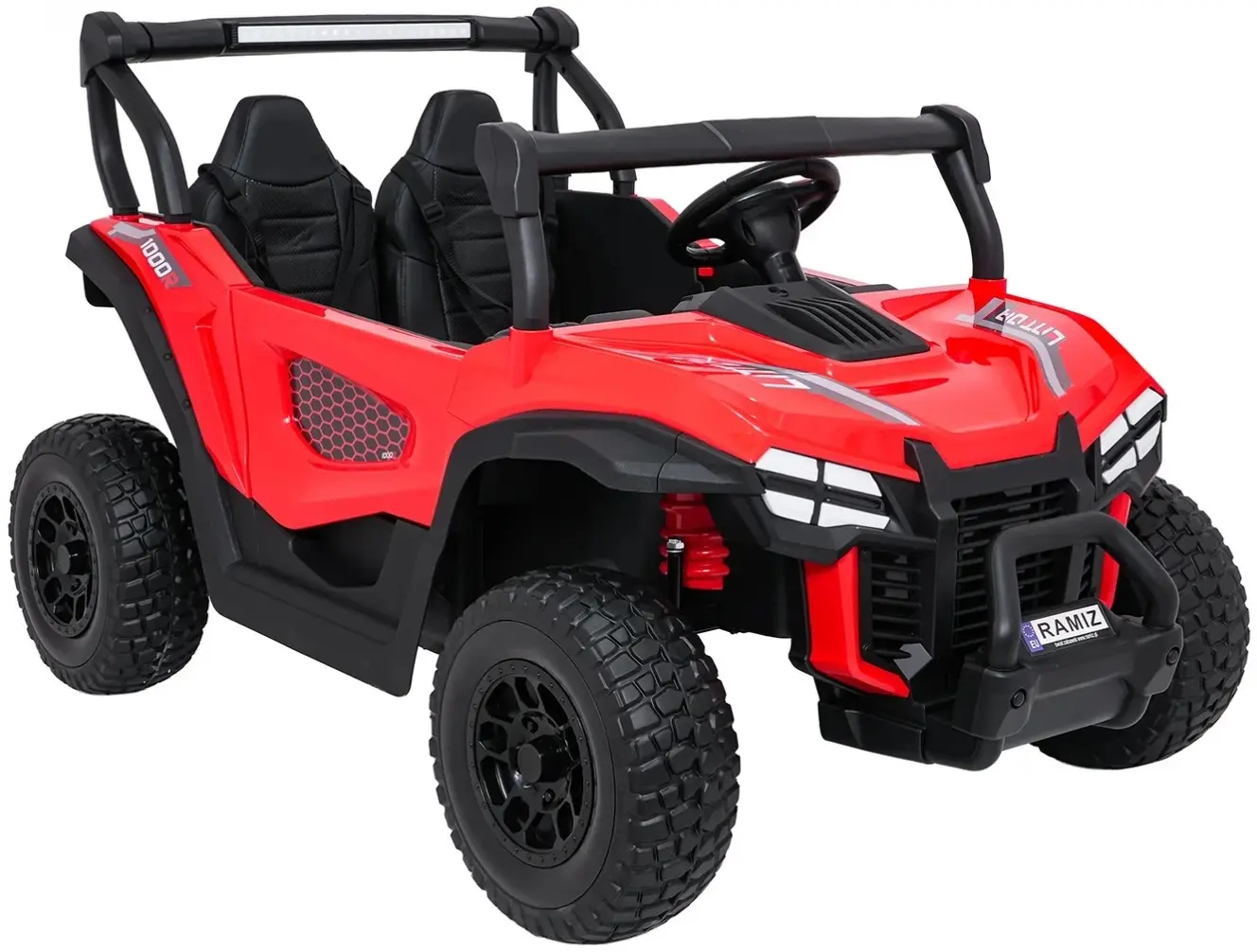 Masinuta electrica Ramiz Buggy Gravity 4x4 (Red) - 3