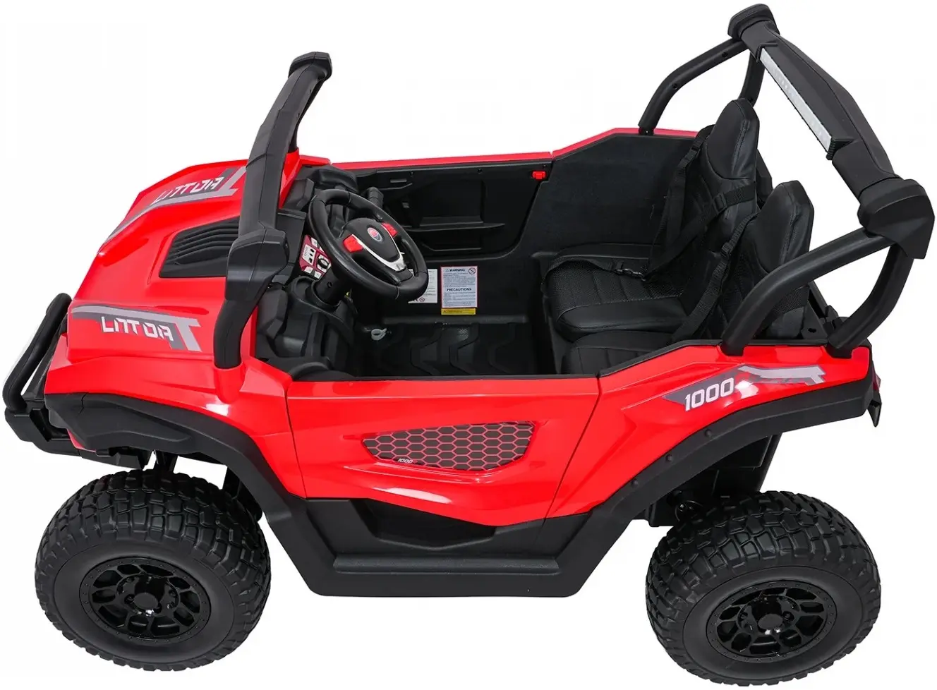 Masinuta electrica Ramiz Buggy Gravity 4x4 (Red) - 5