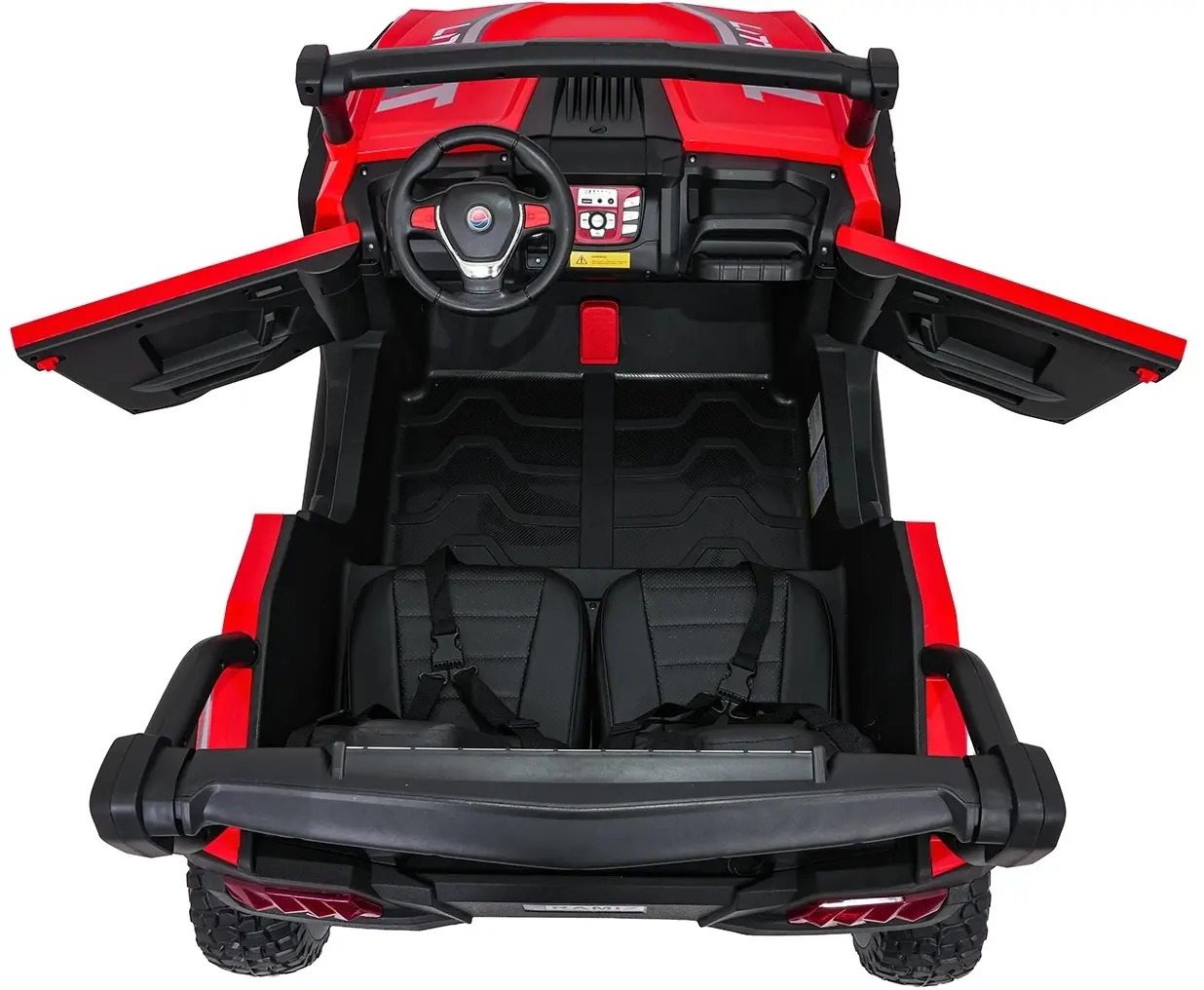 Masinuta electrica Ramiz Buggy Gravity 4x4 (Red) - 9