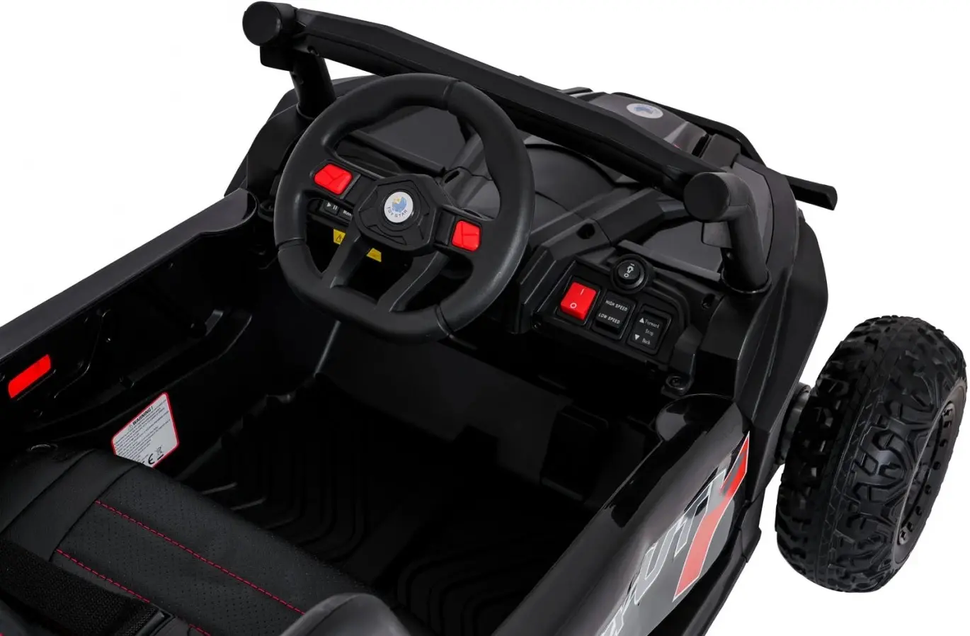 Masinuta electrica Ramiz Buggy Madman UTV-MX (Black) - 14