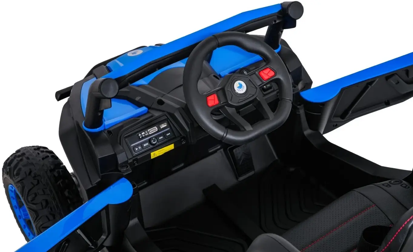 Masinuta electrica Ramiz Buggy Madman UTV-MX (Blue) - 11