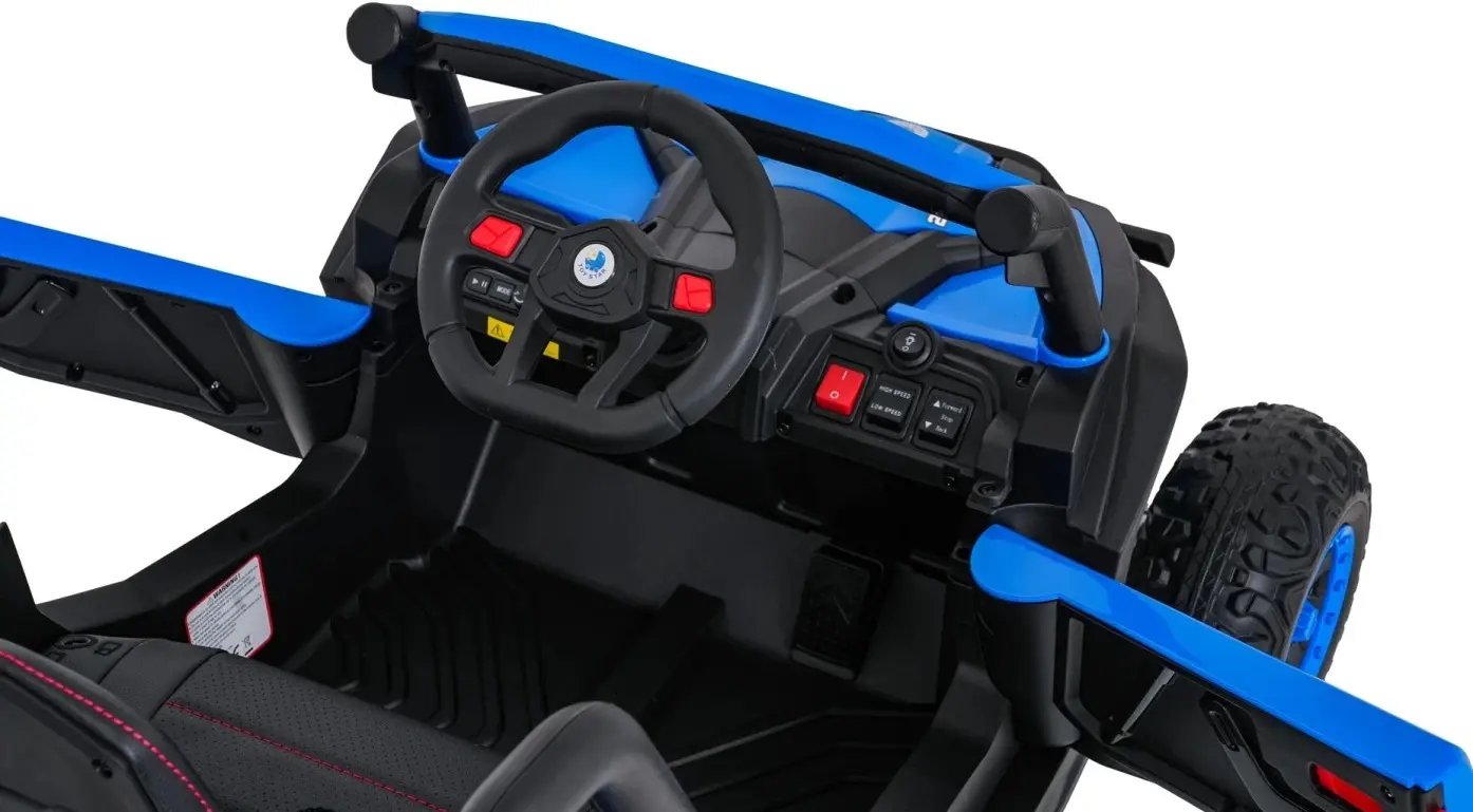Masinuta electrica Ramiz Buggy Madman UTV-MX (Blue) - 10