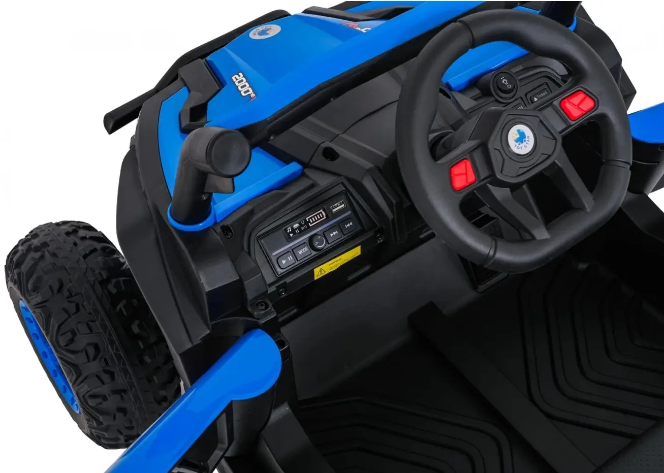 Masinuta electrica Ramiz Buggy Madman UTV-MX (Blue) - 14