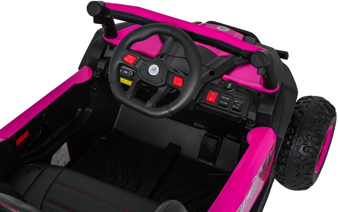 Masinuta electrica Ramiz Buggy Madman UTV-MX (Pink) - 2