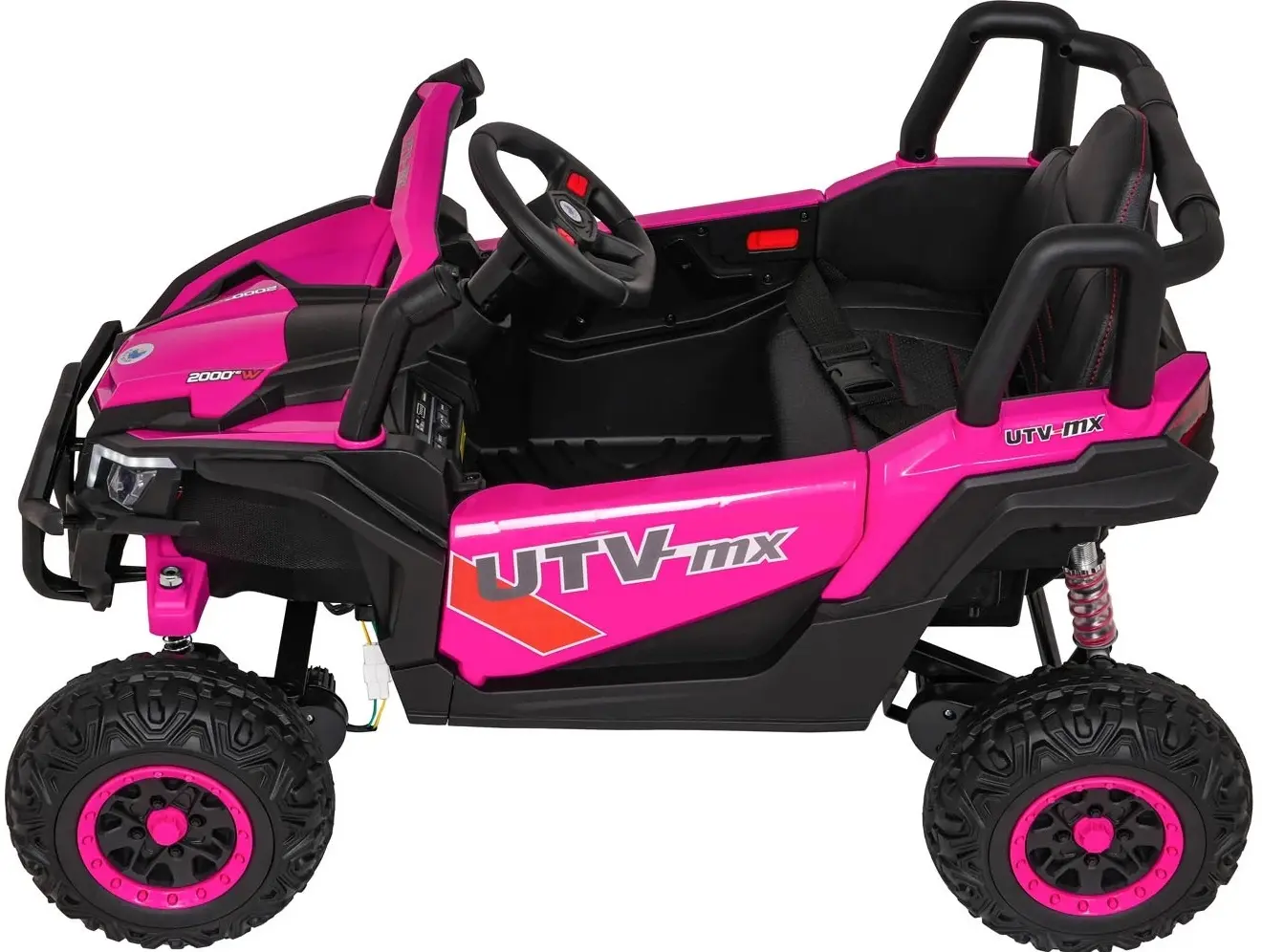 Masinuta electrica Ramiz Buggy Madman UTV-MX (Pink) - 22