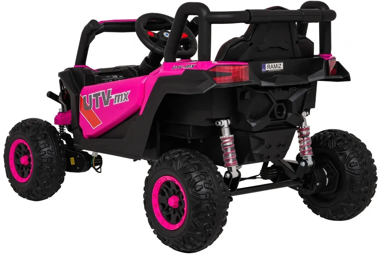 Masinuta electrica Ramiz Buggy Madman UTV-MX (Pink) - 21
