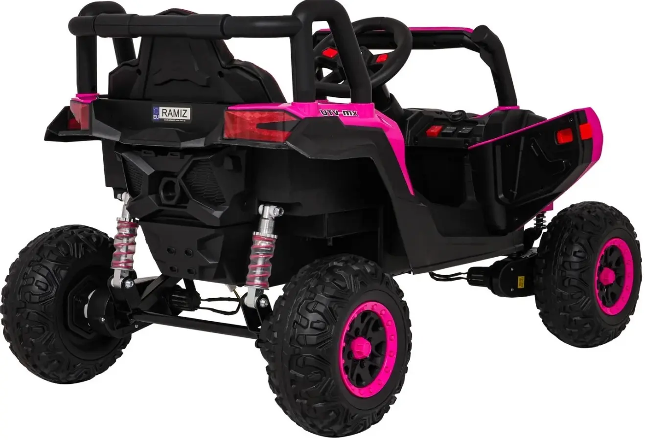 Masinuta electrica Ramiz Buggy Madman UTV-MX (Pink) - 19