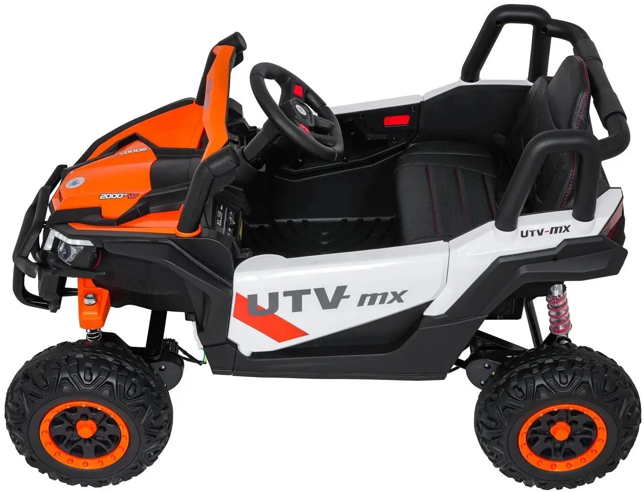 Masinuta electrica Ramiz Buggy Madman UTV-MX (White) - 20