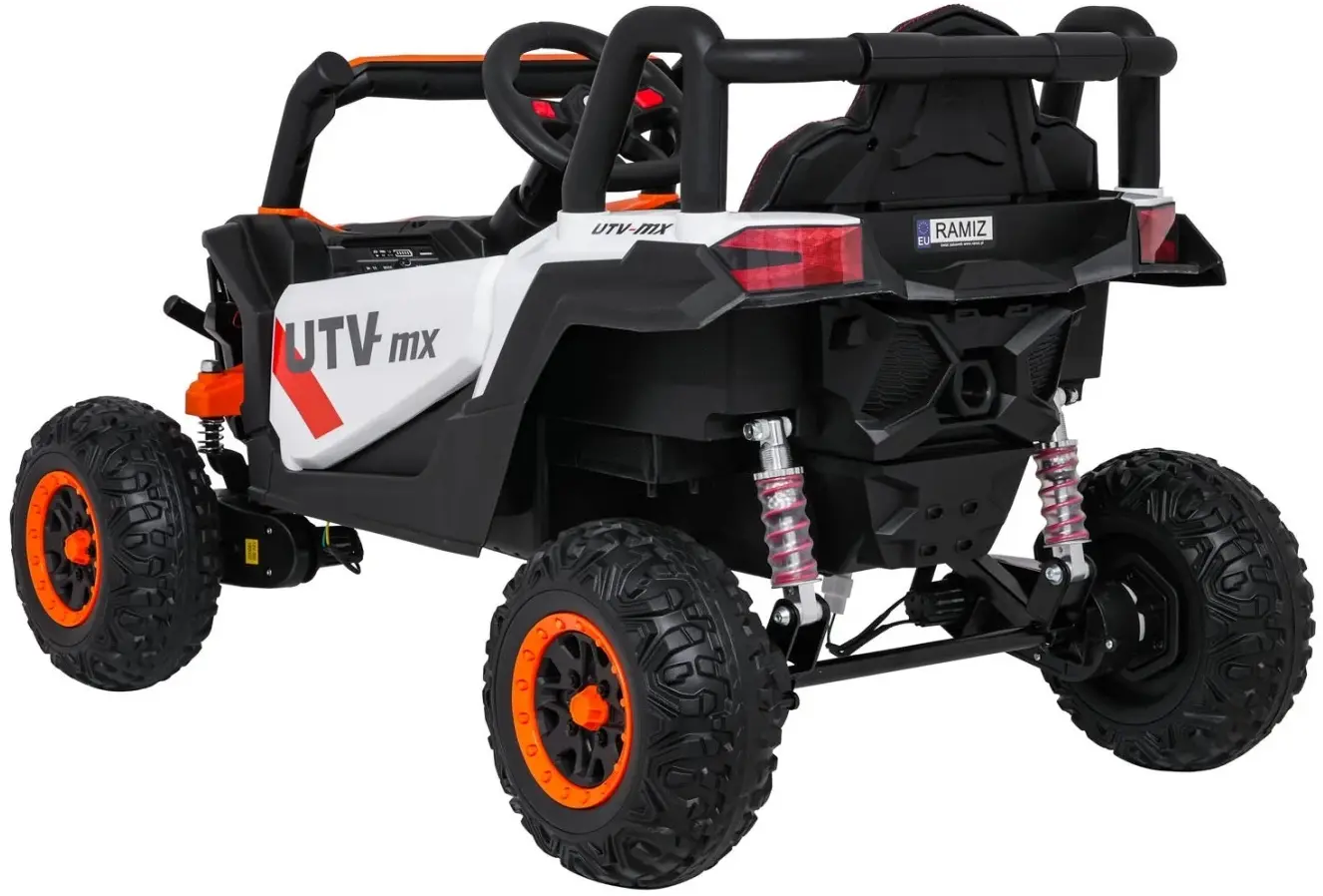 Masinuta electrica Ramiz Buggy Madman UTV-MX (White) - 19