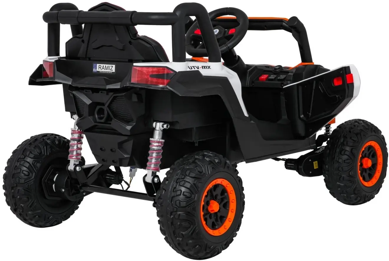 Masinuta electrica Ramiz Buggy Madman UTV-MX (White) - 17