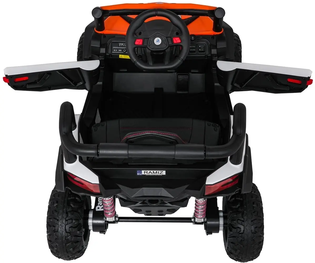 Masinuta electrica Ramiz Buggy Madman UTV-MX (White) - 16