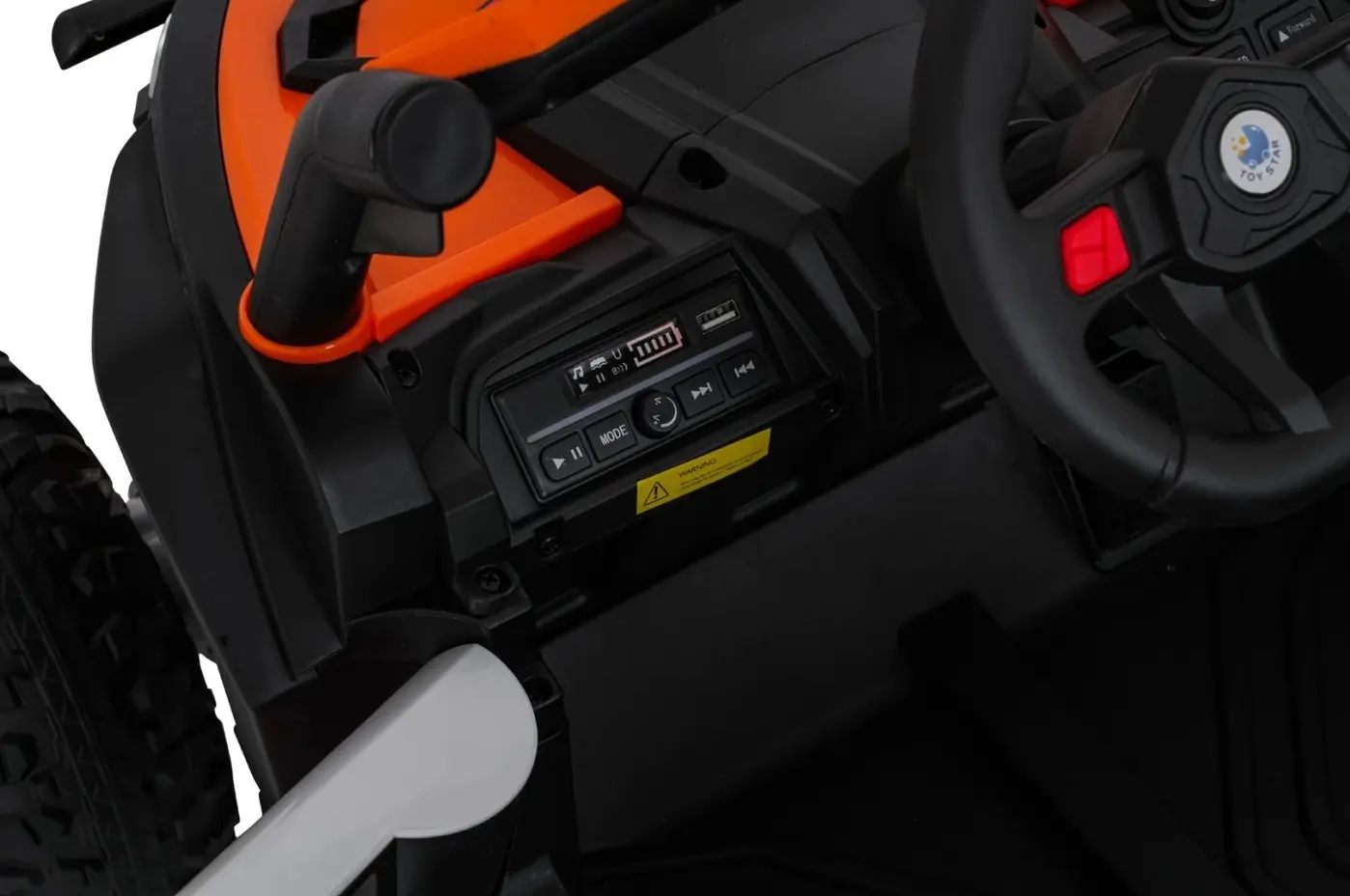 Masinuta electrica Ramiz Buggy Madman UTV-MX (White) - 14