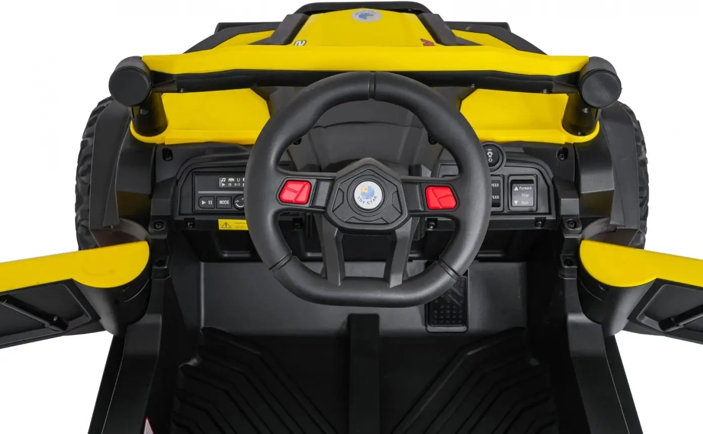 Masinuta electrica Ramiz Buggy Madman UTV-MX (Yellow) - 15