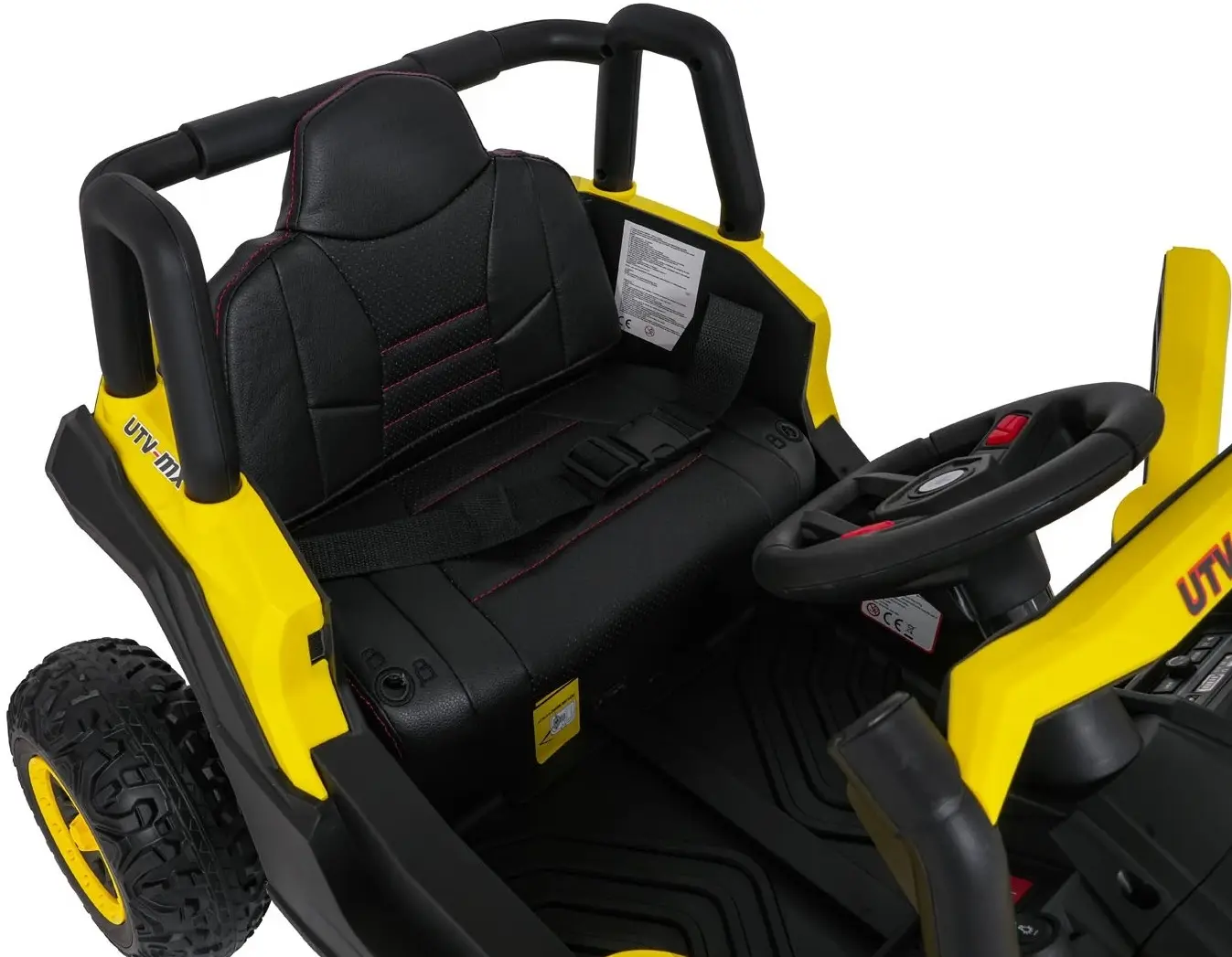 Masinuta electrica Ramiz Buggy Madman UTV-MX (Yellow) - 12