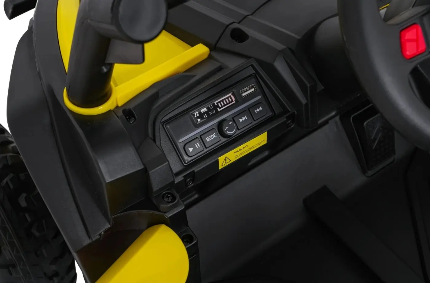 Masinuta electrica Ramiz Buggy Madman UTV-MX (Yellow) - 11