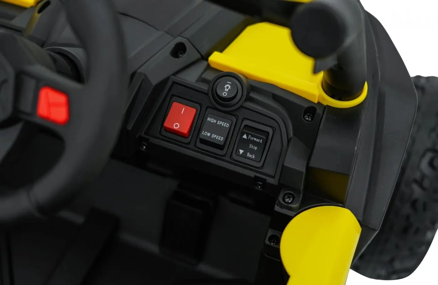 Masinuta electrica Ramiz Buggy Madman UTV-MX (Yellow) - 8