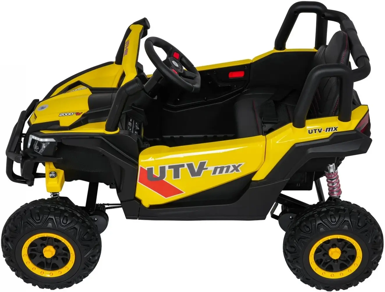 Masinuta electrica Ramiz Buggy Madman UTV-MX (Yellow) - 21