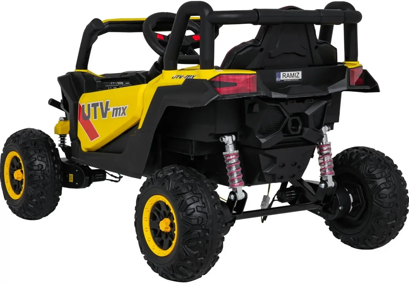 Masinuta electrica Ramiz Buggy Madman UTV-MX (Yellow) - 20