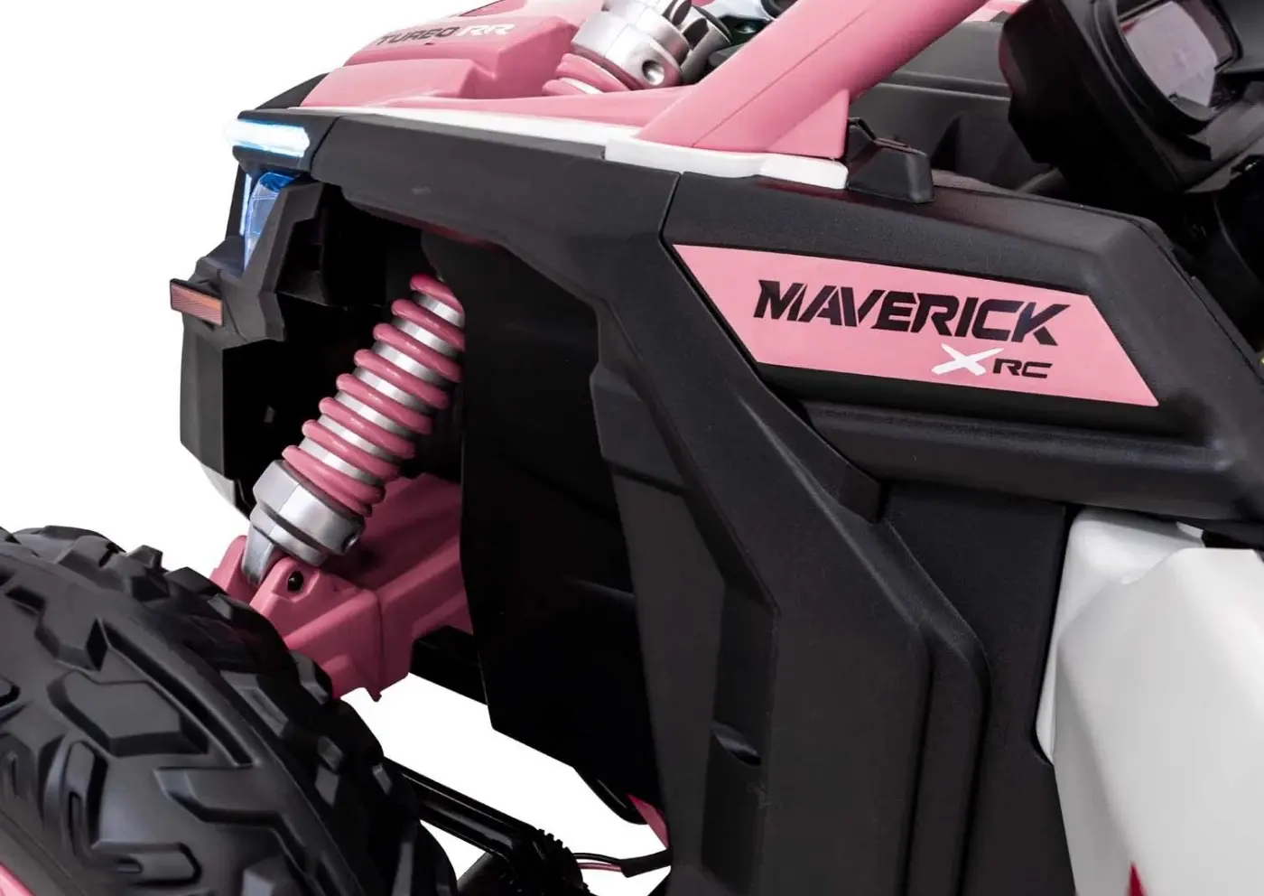 Masinuta electrica Ramiz Buggy Maverick Turbo RR (Black/Pink) - 12