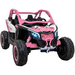 Masinuta electrica Ramiz Buggy Maverick Turbo RR (Black/Pink) Thumb
