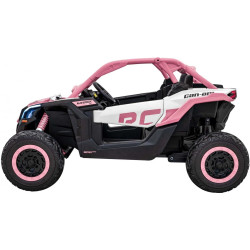 Masinuta electrica Ramiz Buggy Maverick Turbo RR (Black/Pink) Thumb
