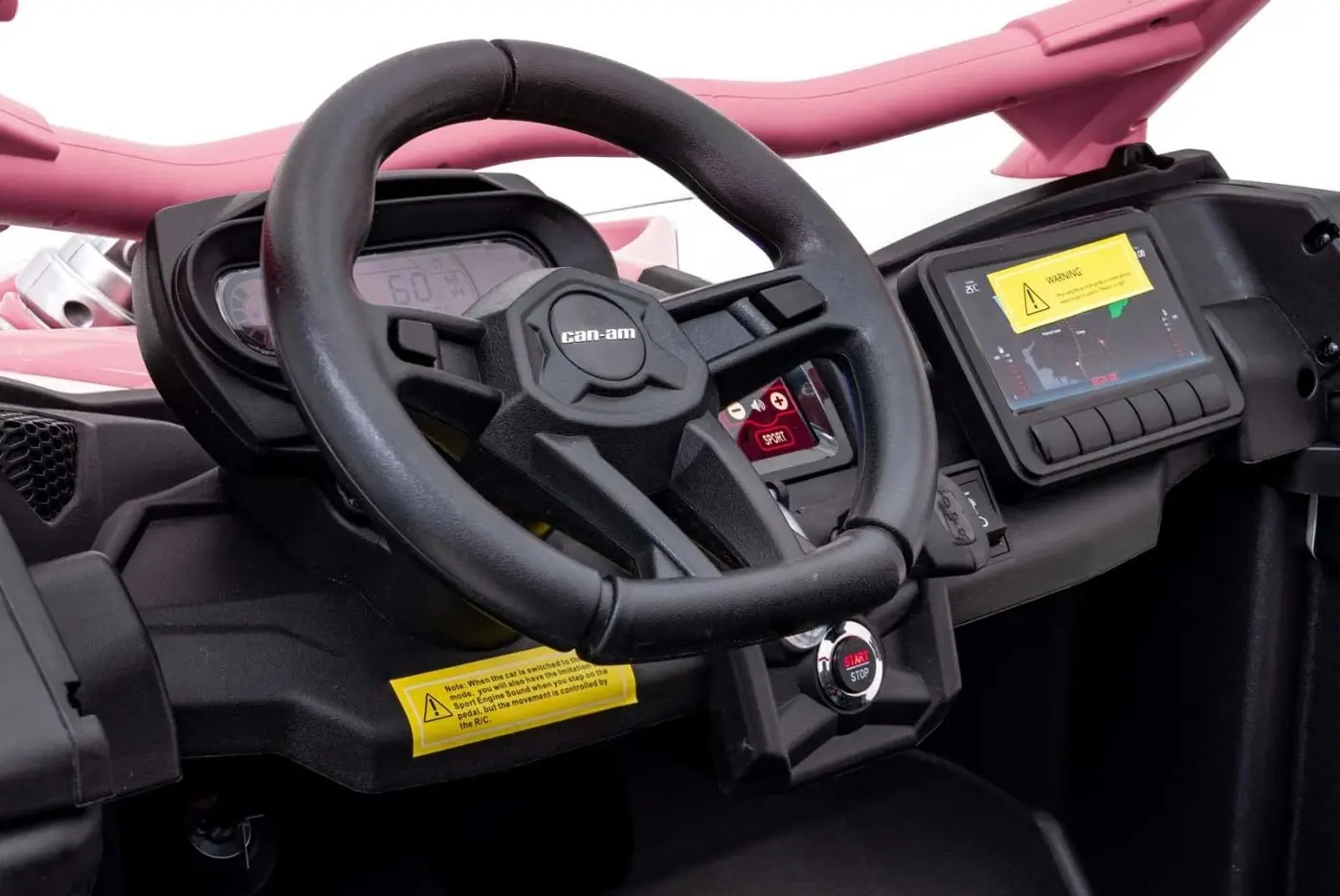 Masinuta electrica Ramiz Buggy Maverick Turbo RR (Black/Pink) - 18