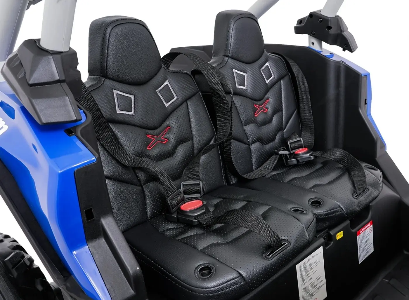 Masinuta electrica Ramiz Buggy Maverick Turbo RR (Grey/Blue) - 14