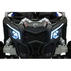 Masinuta electrica Ramiz Buggy Maverick Turbo RR (Grey/Blue) Thumb