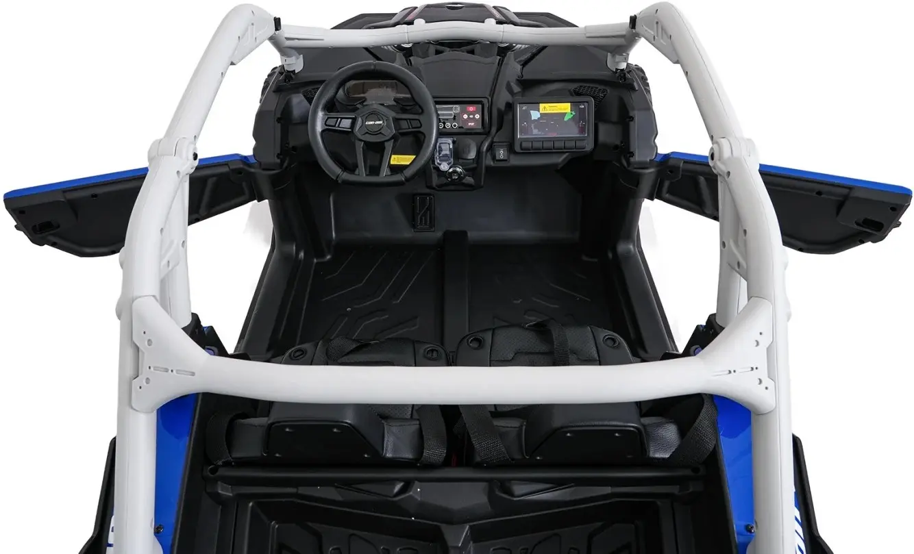 Masinuta electrica Ramiz Buggy Maverick Turbo RR (Grey/Blue) - 21