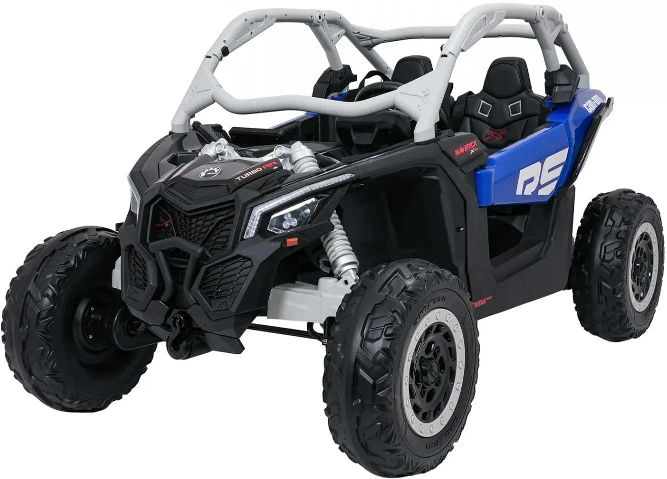 Masinuta electrica Ramiz Buggy Maverick Turbo RR (Grey/Blue)