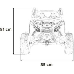Электромобиль Ramiz Buggy Maverick Turbo RR Strong (Blue) Thumb