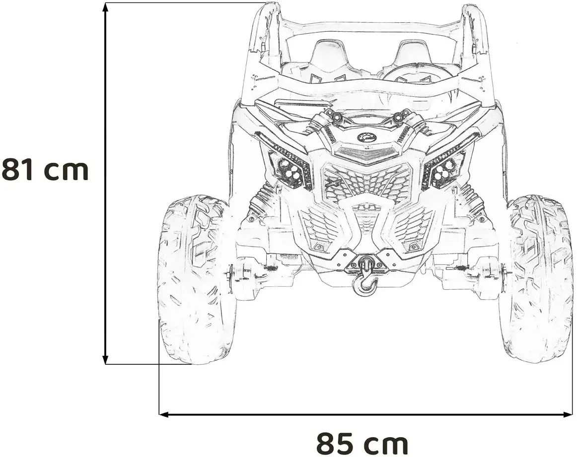 Электромобиль Ramiz Buggy Maverick Turbo RR Strong (Orange) - 4