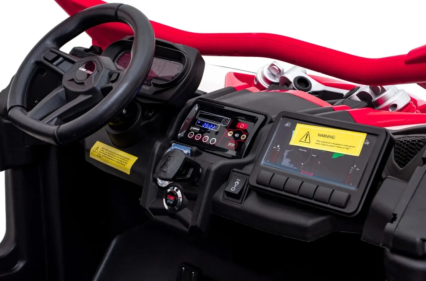 Электромобиль Ramiz Buggy Maverick Turbo RR Strong (Red) - 17