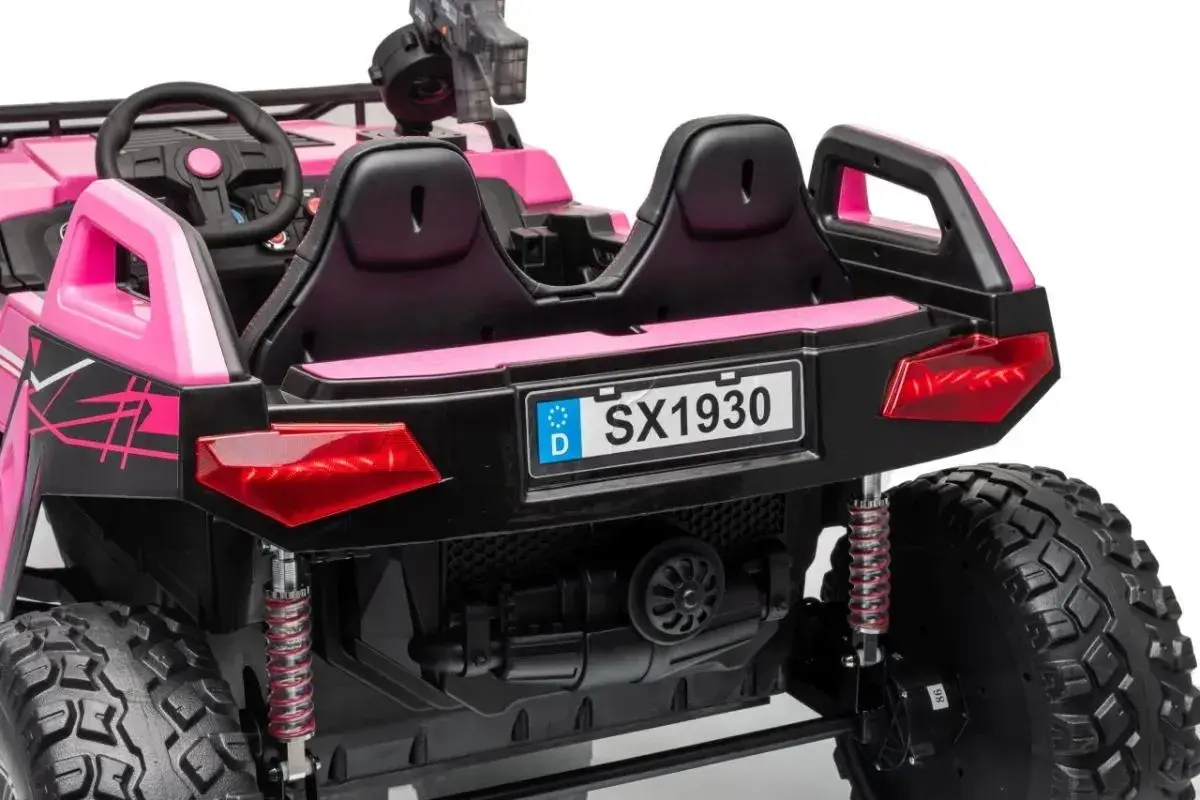 Электромобиль Ramiz Buggy Prospector 4x4 Strong (Pink) - 9