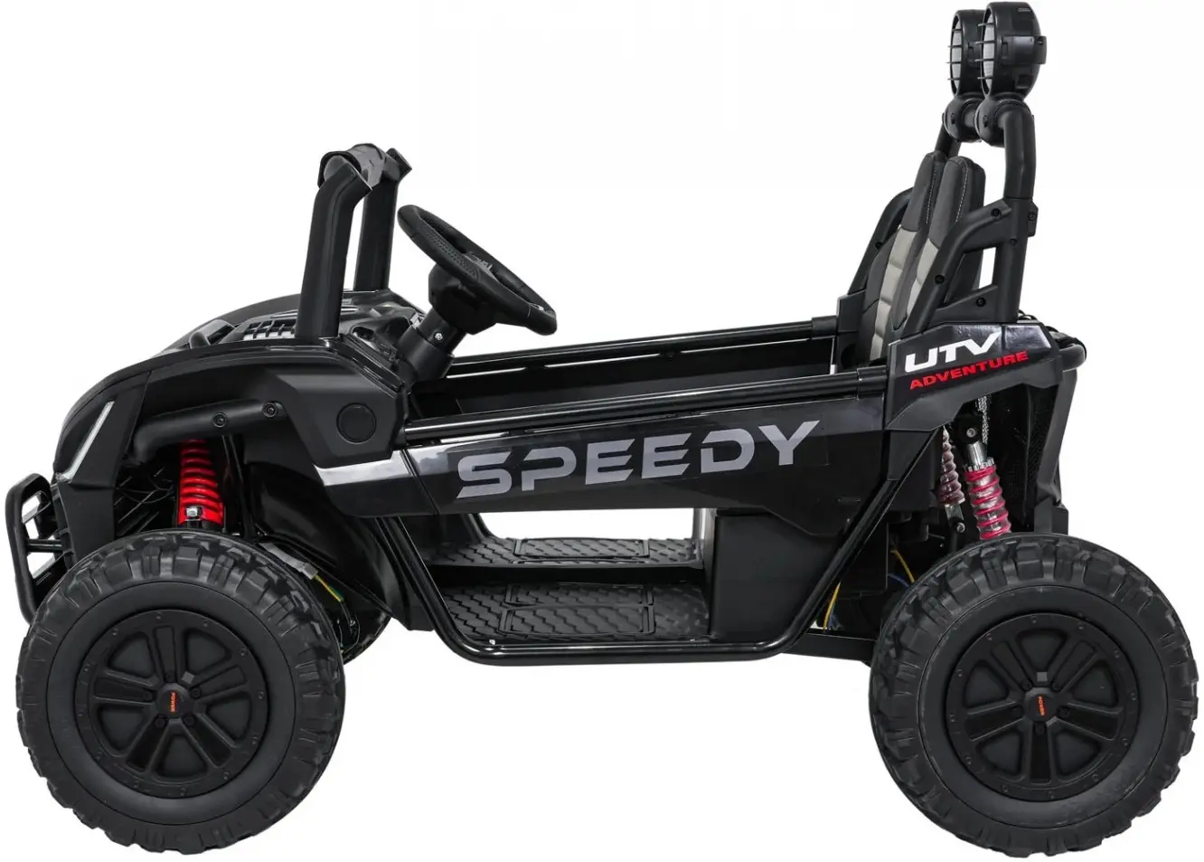Masinuta electrica Ramiz Buggy Speedy 4x4 (Black) - 4