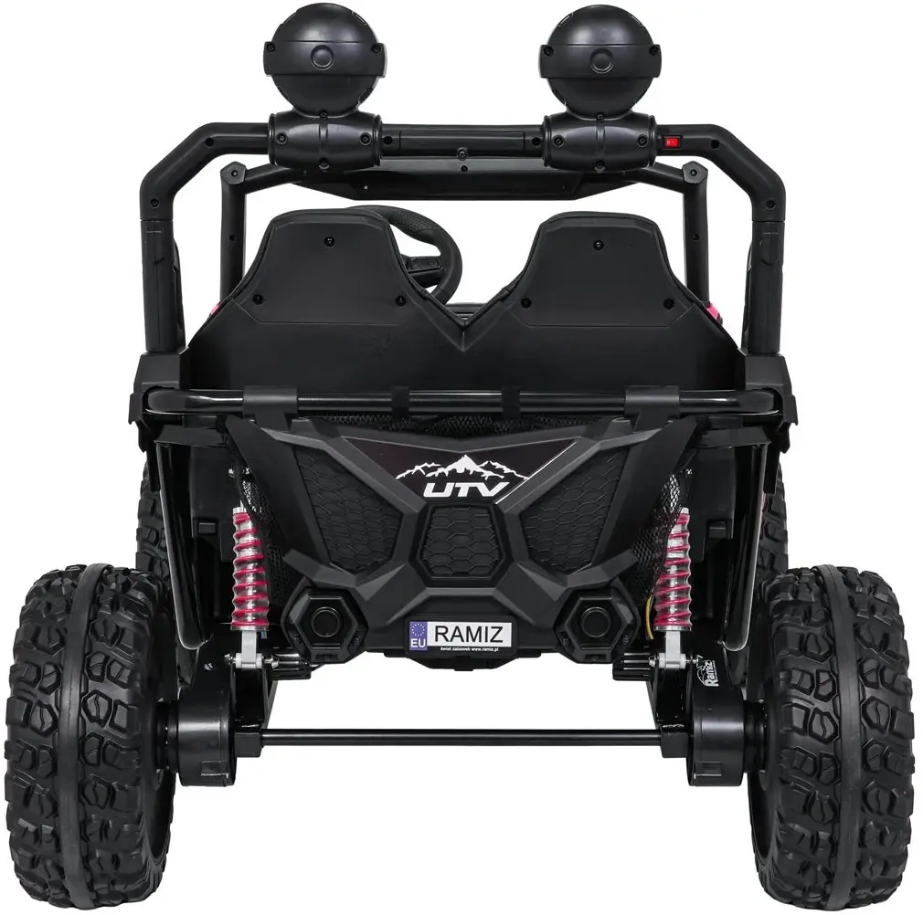 Masinuta electrica Ramiz Buggy Speedy 4x4 (Pink) - 7
