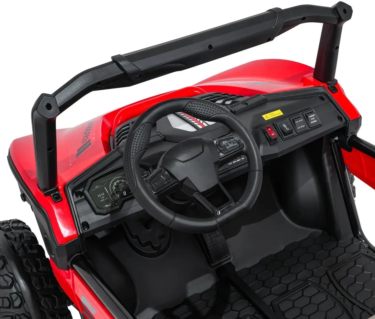 Masinuta electrica Ramiz Buggy Speedy 4x4 (Red) - 18