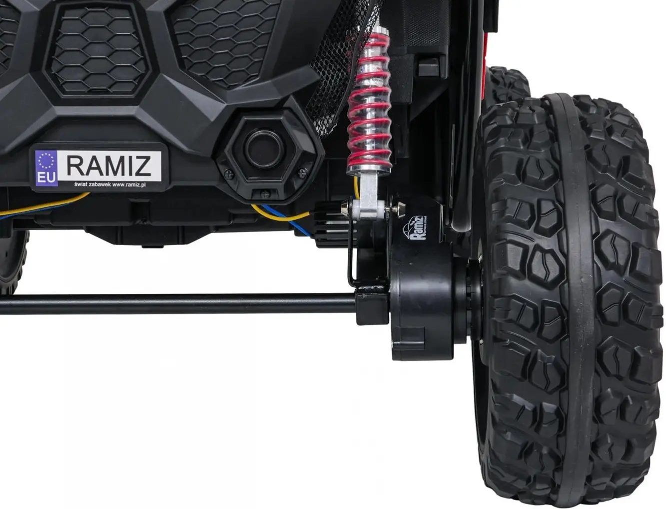 Masinuta electrica Ramiz Buggy Speedy 4x4 (Red) - 10